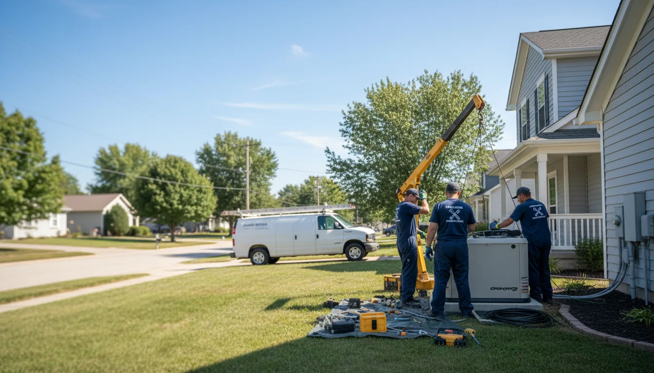 Generator Installation in Wyandotte, MI near me